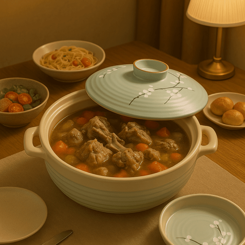 Nồi Sứ Dưỡng Sinh Moriitalia - Giải Pháp Nấu Ăn An Toàn Cho Mọi Nhà 4 Nồi sứ dưỡng sinh