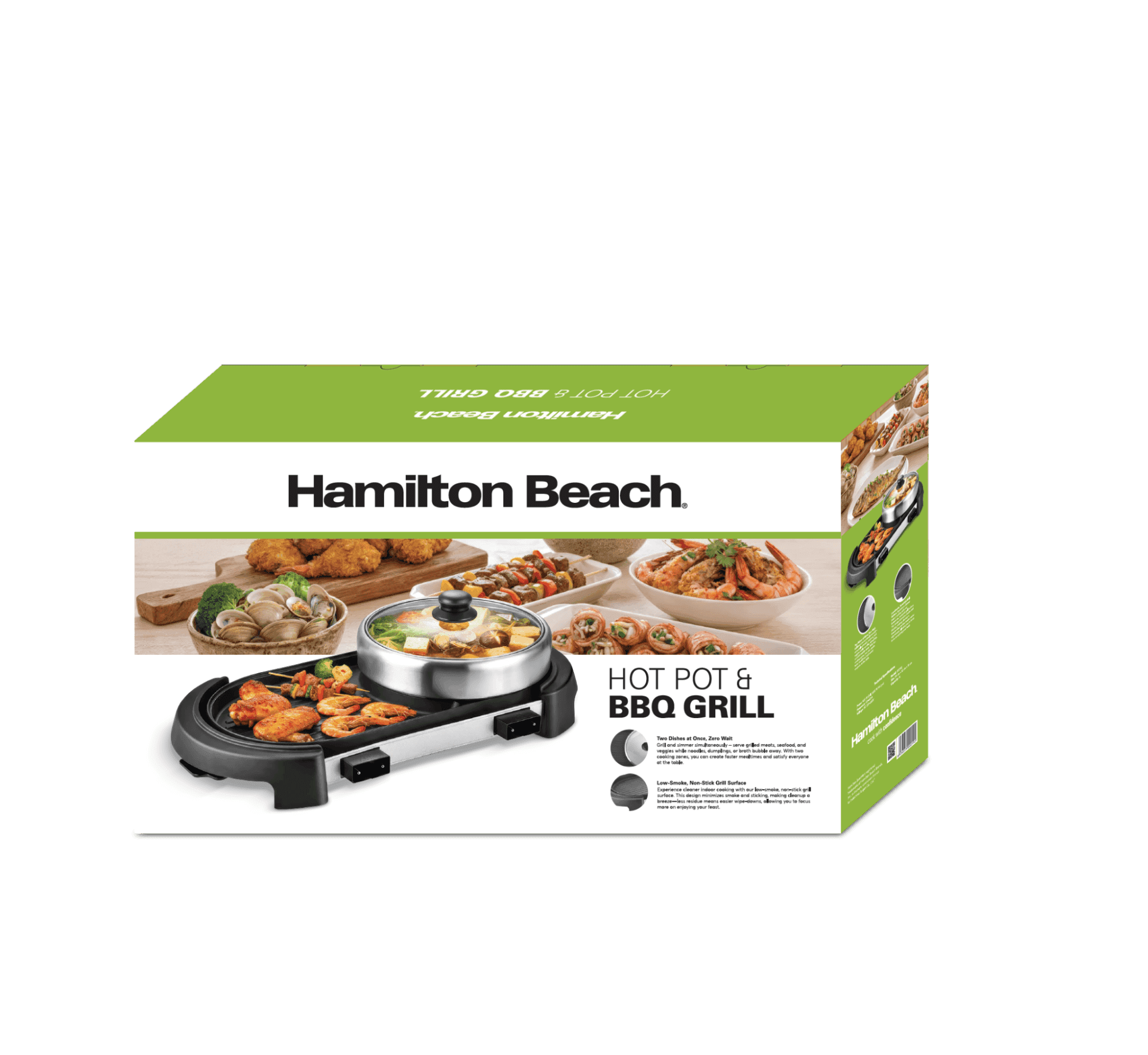 Bếp Lẩu Nướng BBQ 2 trong 1 Hamilton Beach 3L-000192 4 - Mua trực tiếp từ nhà máy - Thương hiệu toàn cầu, sản phẩm tốt nhất, danh mục lớn nhất Việt Nam, giá và chất lượng hàng đầu, dịch vụ uy tín đoạt giải Best Performance.